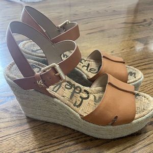 Sam Edelman Nude Espradille Sandals